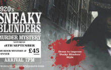 Sneaky Blunders Murder Mystery Evening
