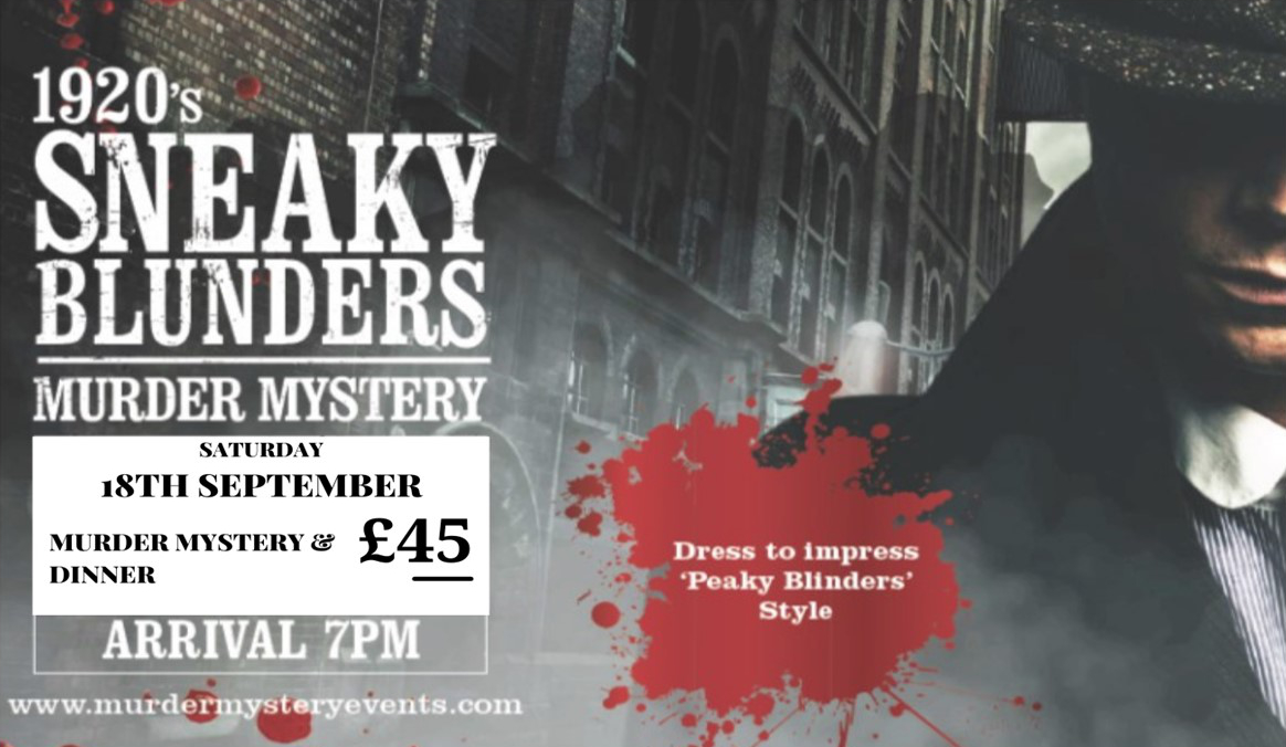 Sneaky Blunders Murder Mystery Evening