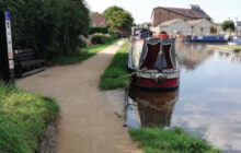 Canal — new path surface
