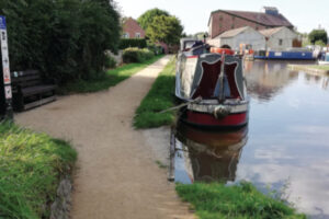 Canal — new path surface